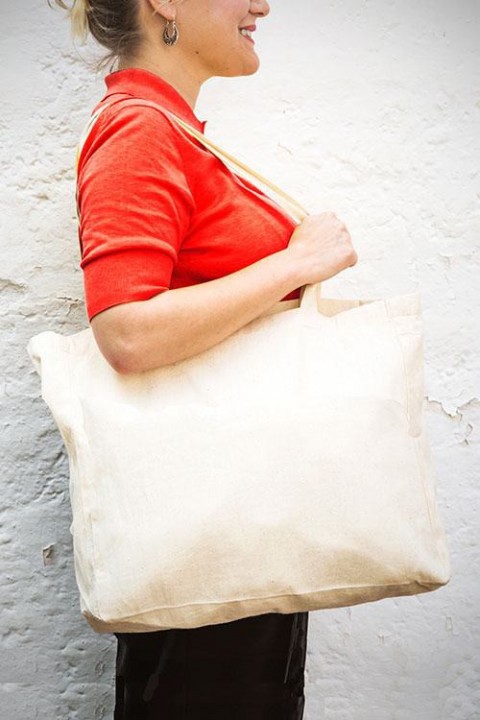 Fair trade cotton bag with...