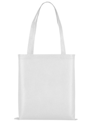 Tote bag classique non tissé avec deux longues anses 38x42 cm.