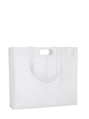 Non-woven double handle bag 44x38+10 cm.