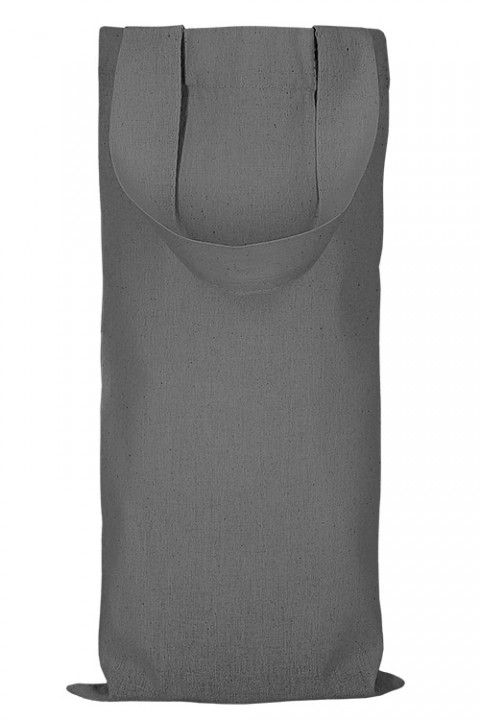 copy of Organic cotton double drawstring flat backpack 38x46 cm.