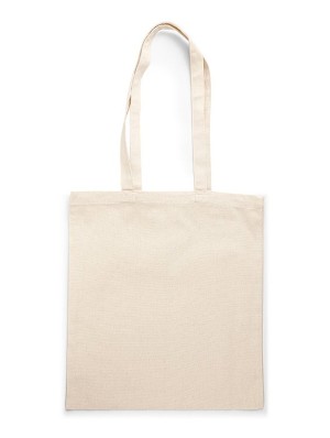 "Tote Bag" de algodón superior 220 gr. con asas largas.