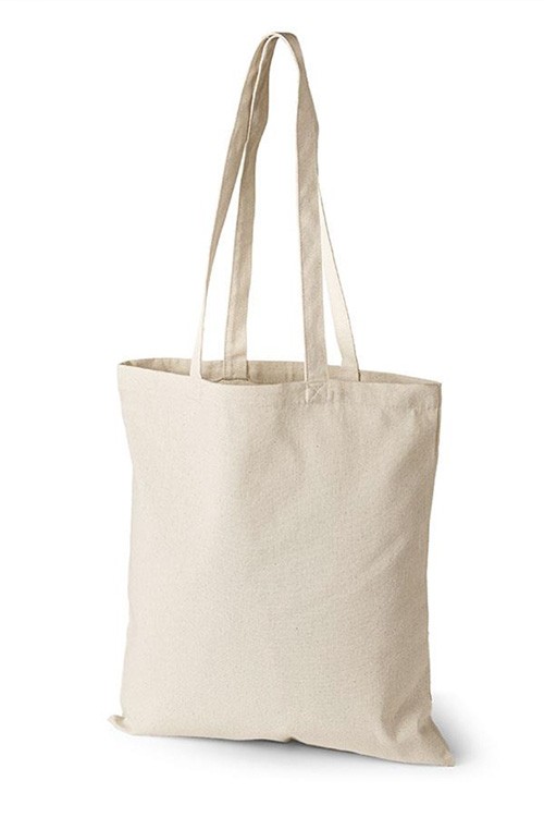 copy of Tote bag classique en coton avec deux anses longues 38x42 cm.