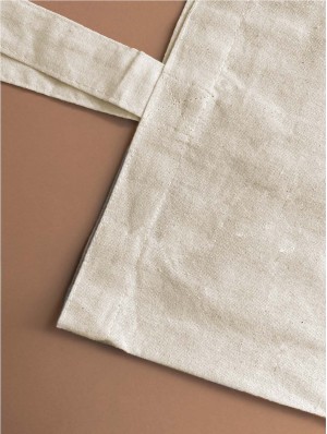 Classic cotton bag with two long handles 38x42 cm.