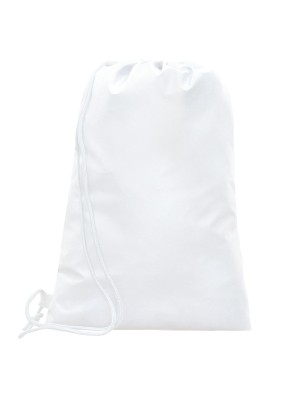 Non-woven single drawstring flat backpack with 25x25 cm print area 40x54 cm.