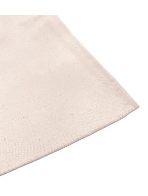 Tote bag de lona de algodón con asas largas