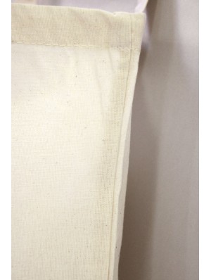 Sac taille moyenne en coton avec deux anses courtes 28x32 cm.