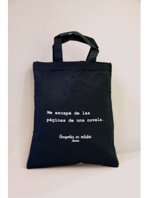 Mini tote bag en coton avec deux anses courtes 22x26 cm