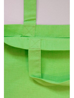 Medium cotton bag with short handles 28x32 cm.