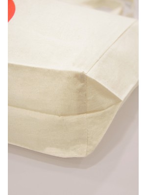 Sac en coton avec soufflets et fond de 12 cm et deux anses 48x36+12cm