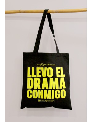 Tote bag classique en coton avec deux anses longues 38x42 cm.