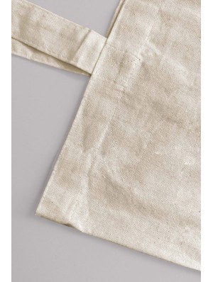 Tote bag classique en coton avec deux anses longues 38x42 cm.