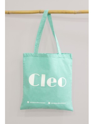 Tote bag classique en coton avec deux anses longues 38x42 cm.