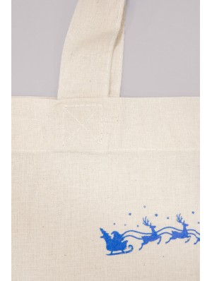 Bolsas de tela grandes con asas cortas 70x50 cm.