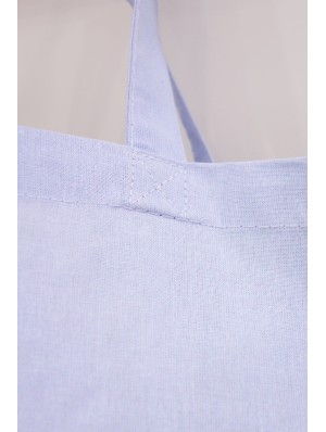 Tote bag classique en coton avec deux anses courtes 38x42 cm