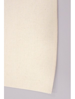 Classic fairtrade cotton bag with two short handles 38x42 cm.