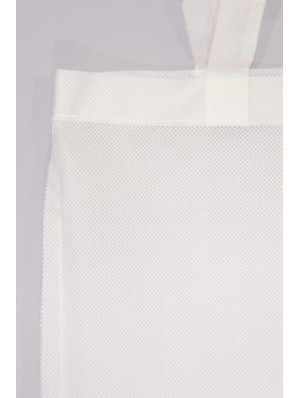 Classic non-woven bag with two short handles 38x42 cm.