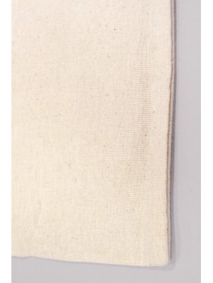 Square cotton bag with short handles 50x50 cm.