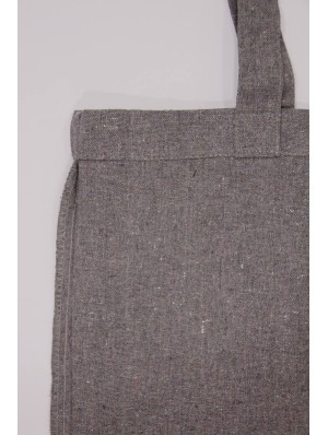 Sacs fourre-tout en coton recyclé avec longues poignées