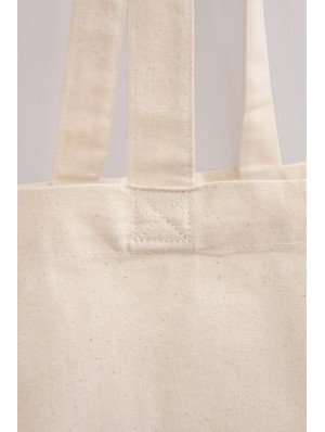 Sacs fourre-tout en coton tote bag de 180gr avec longues poignées 38x42 cm.