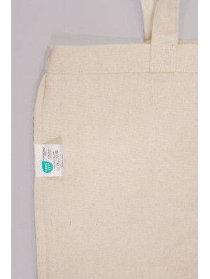 Sac fourre-tout en coton 220 gr. avec de longues poignées.
