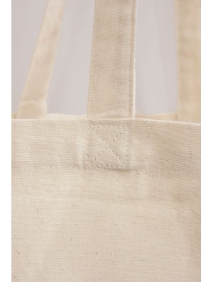 Sac fourre-tout en coton 220 gr. avec de longues poignées.