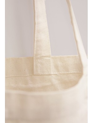 Sac fourre-tout en coton 220 gr. avec de longues poignées.