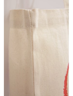 Sac fourre-tout en coton 220 gr. avec de longues poignées.