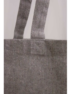 Sacs fourre-tout en coton recyclé avec longues poignées