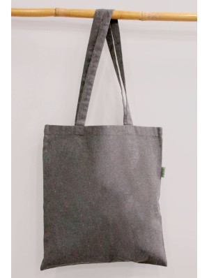 Sacs fourre-tout en coton recyclé avec longues poignées