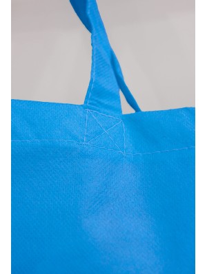 Classic non-woven bag with two short handles 38x42 cm.