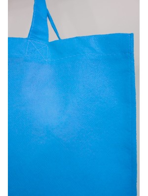 Classic non-woven bag with two short handles 38x42 cm.