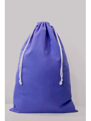 Sacos de tela grandes con cordón doble 50x75 cm.