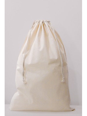 Sacos de tela grandes con cordón doble 50x75 cm.
