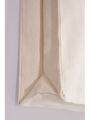 220 gr. top cotton bags with long handles and 10 cm. gusset