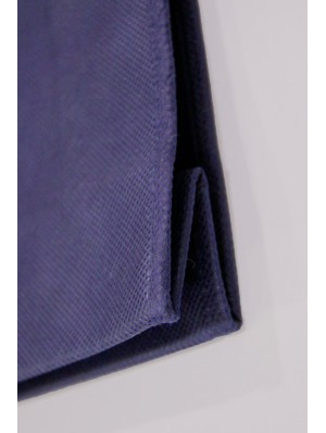 Bolsas de TNT troqueladas con asas largas 44x38+10 cm.
