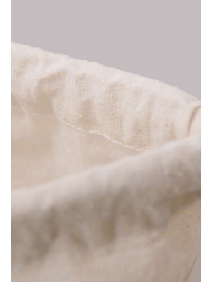 Sac en coton avec double cordon 38x42 cm.