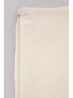 Pochon en coton Fair Trade 40x50 cm avec double cordon
