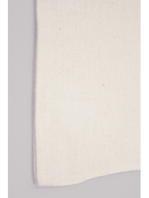 Cotton single drawstring flat backpack 40x54 cm.