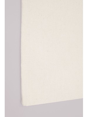 Organic cotton bag with two short handles 38x42 cm.