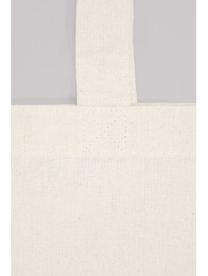 Bolsas de algodón orgánico con dos asas cortas 38x42 cm.