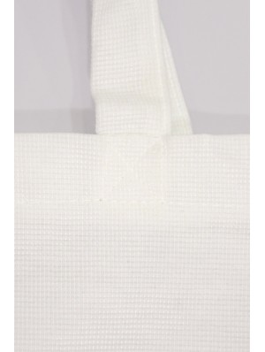 Bolsas de PET reciclado con dos asas cortas 38x42 cm.