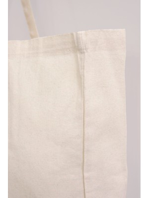 Bolsas de algodón de comercio justo. Base de 12 cm y asas largas. 48x36 cm
