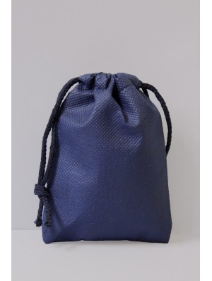 Non-woven double drawstring sack with 8x10 cm print area 15x20 cm.