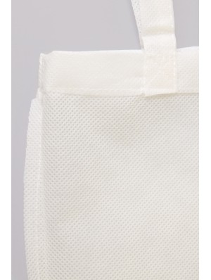 Small non-woven bag with two short handles 22x26 cm.