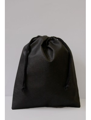 Non-woven double drawstring sack with 15x15 cm print area 25x30 cm.
