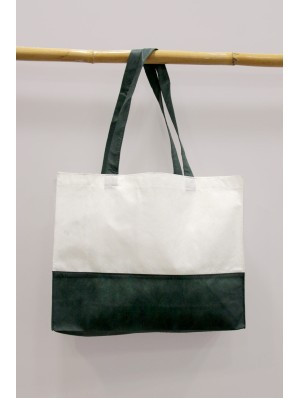 Bolsas Non Woven para la compra de dos colores 38x29+10 cm