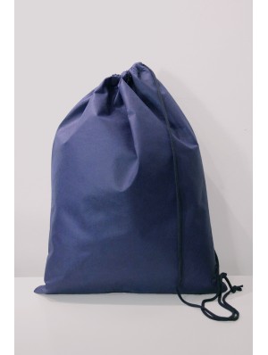 Mochila de no tejido sin fondo con cordón simple 40x54 cm.