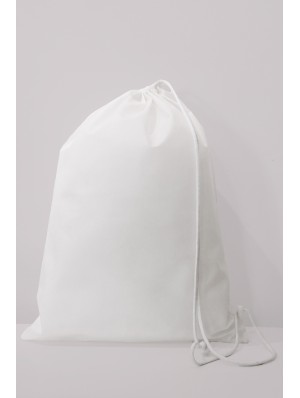 Sac à dos non tissé sans fond et un diamètre de 25cm 40x54 cm.