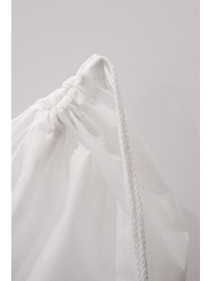 Non-woven backpack with round bottom of 25 cm diameter 40x50 cm.