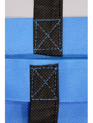 Vertical non-woven bag 38x42+10 cm.